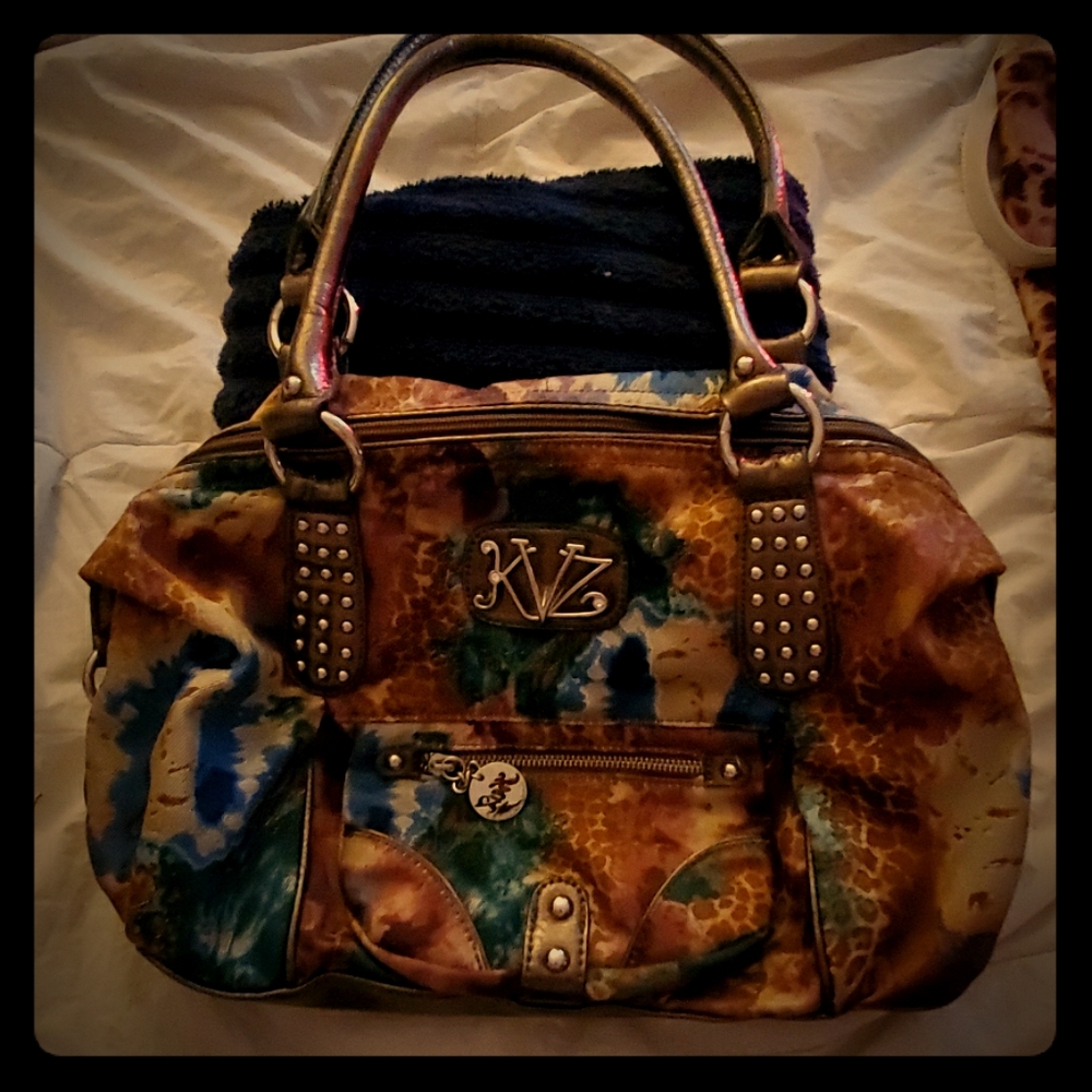 Kathy Van Zeeland Handbag *Fall Multi Color*